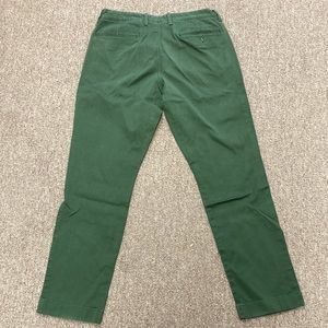 J. Crew 770 Straight-fit Stretch Chino Pant Green Mens 31 x 30